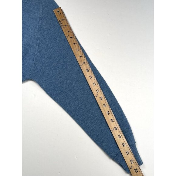 VTG Adult XS/S Mobil Gas Fleece International Blue L/S Pullover SWEATSHIRT EUC - Picture 6 of 8